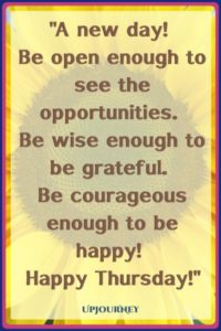 25 HAPPY Thursday Quotes
