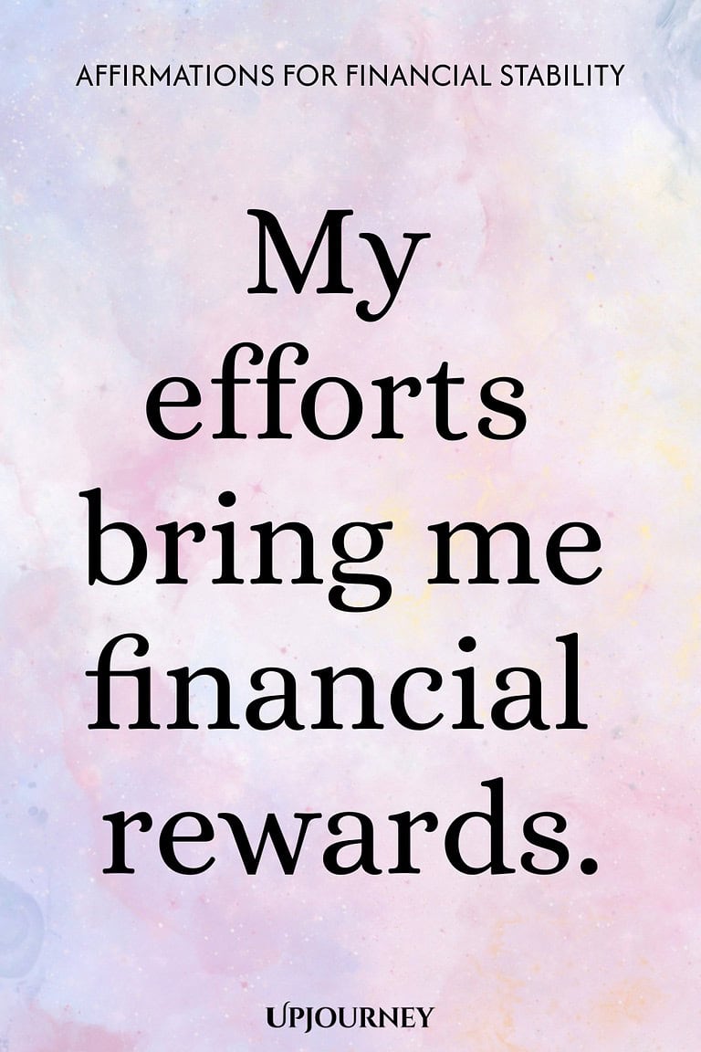 170 Affirmations For Financial Stability