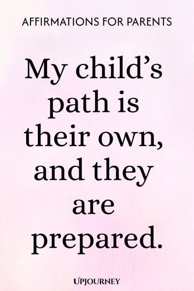 My childโs path is their own, and they are prepared.