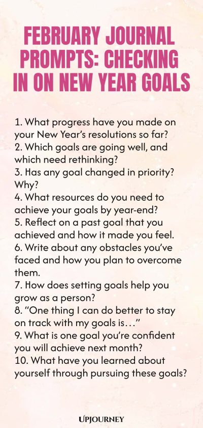 February Journal Prompts: Checking In on New Year Goals