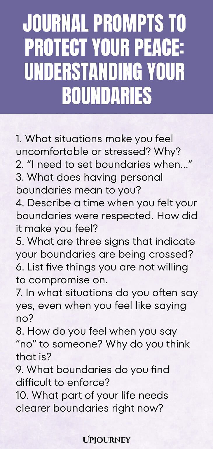100 Journal Prompts for Boundaries (to Protect Your Peace)