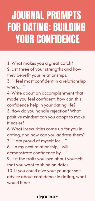 Journal Prompts for Dating: Building Your Confidence