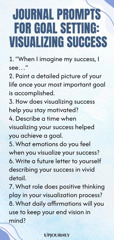 Journal Prompts for Goal Setting: Visualizing Success