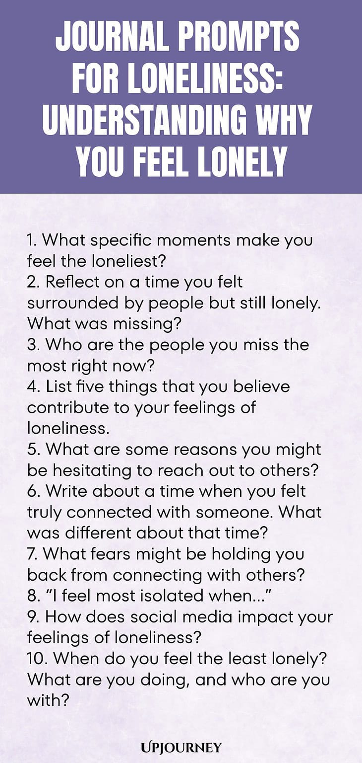 80 Journal Prompts for Loneliness (Find Comfort in Solitude)