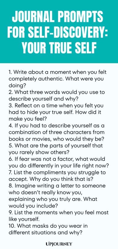 Journal Prompts for Self-Discovery: Your True Self