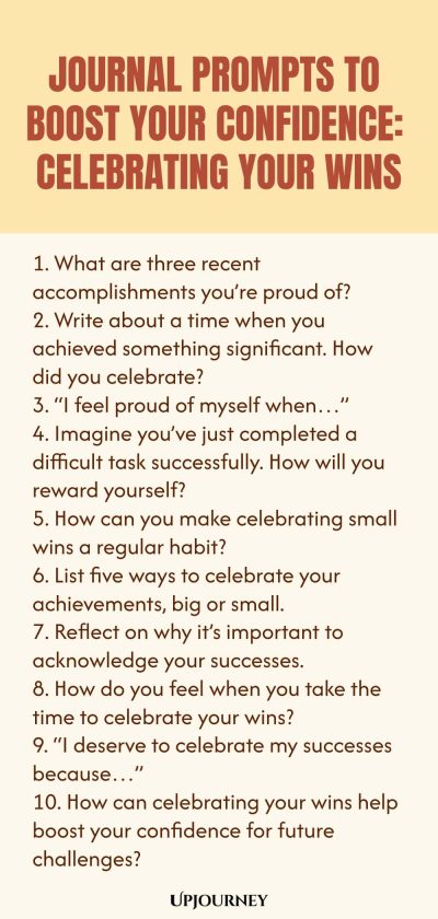 Journal Prompts to Boost Your Confidence: Celebrating Your Wins