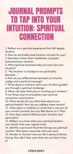 150 Journal Prompts To Tap Into Your Intuition