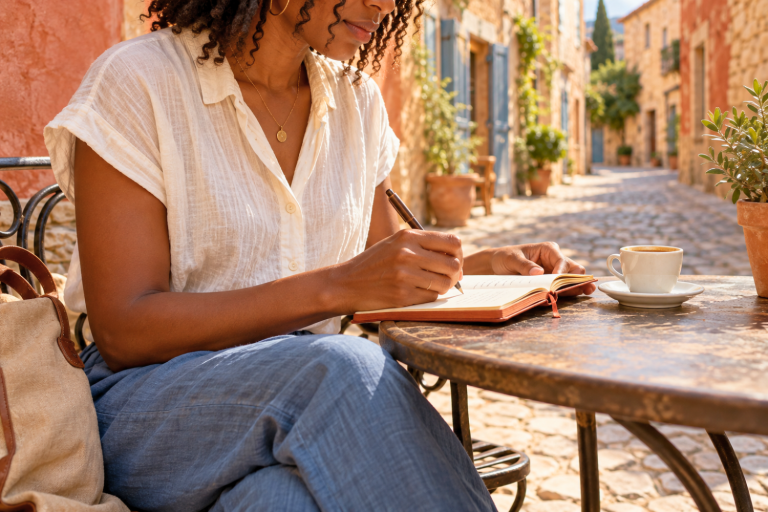 travel journal prompts