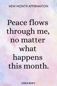 120 New Month Affirmations for a Fresh Start