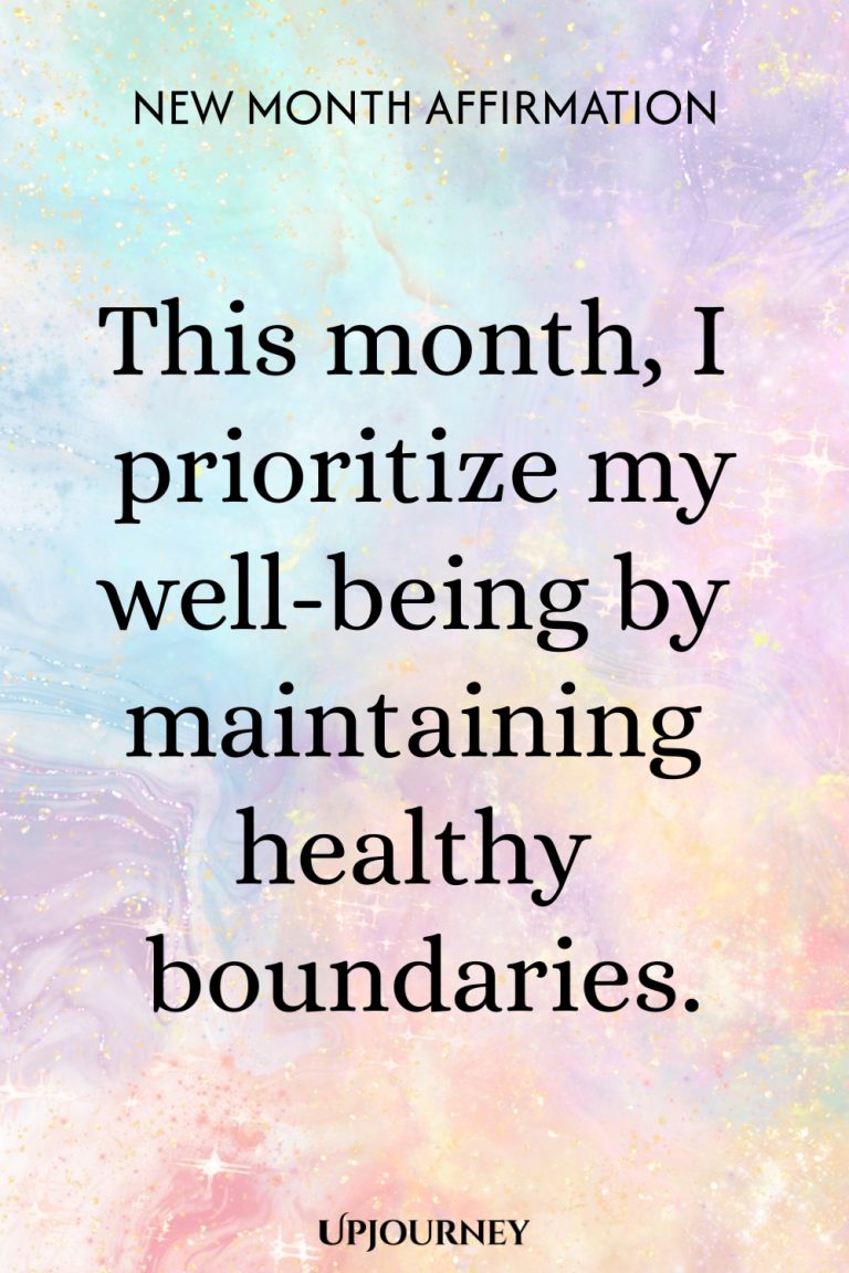 120 New Month Affirmations for a Fresh Start
