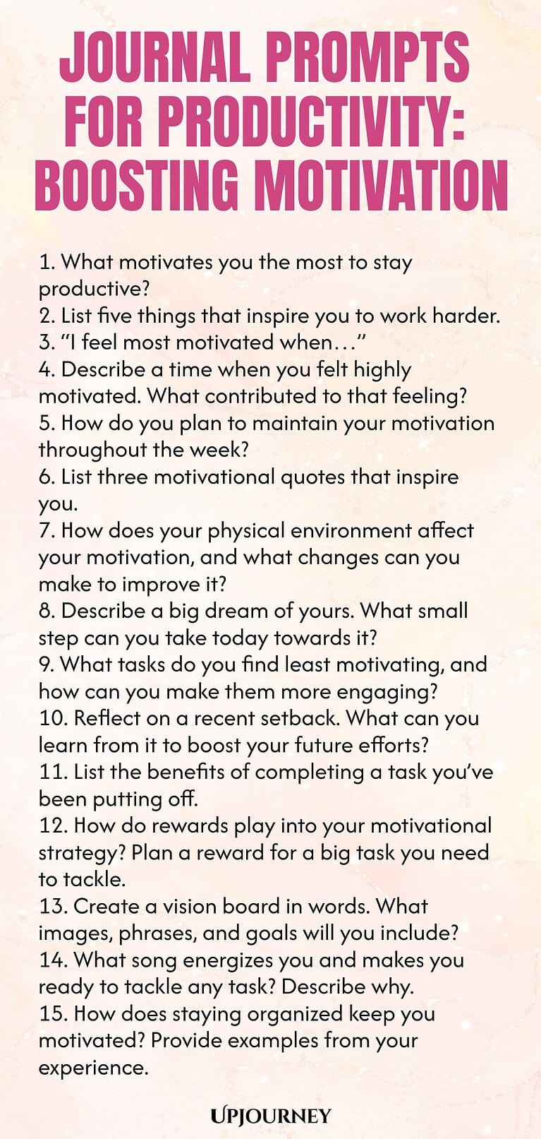 Work Prompt 80+ Journal Prompts for Productivity